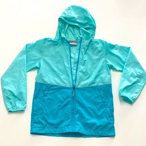 Girls Columbia windbreaker